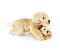 Labrador di peluche con cucciolo 25 cm Eco-Friendly