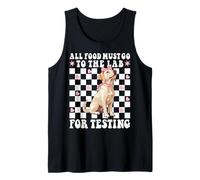 Labrador Dog Girl Tutto Il Cibo Deve Andare al Laboratorio per i Test Canotta