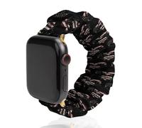 Labrador Dog Lover US Flag Novità Stretch Watch Strap Compatibile per iWatch Divertente Smart Watch Band per uomo donna 38mm/40mm 42mm/44mm, 42mm/44mm, Poliestere, Nessuna pietra preziosa