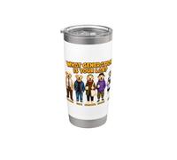 Labrador Generations - Divertente regalo per gli amanti dei cani Bicchiere termico in acciaio inox doppia parete