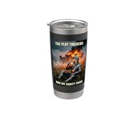 Labrador Knight Funny My Sanity Things Bicchiere termico in acciaio inox doppia parete
