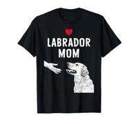 Labrador Mamma Festa della Mamma Cane Labrador Animale Maglietta