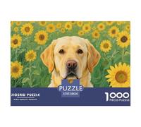 Labrador Retriever 1000Pezzi Puzzle Puzzle Per Gioco Familiare Pet Dog Divertimento Regalo Per Adulti E Bambini A Partire Dai 12 Anni38x26cm/1000pcs