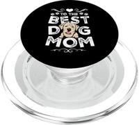 Labrador Retriever Best Dog Mom Dogs Lovers Mothers Day PopSockets PopGrip per MagSafe