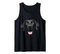 Labrador Retriever Black Lab Face Canotta