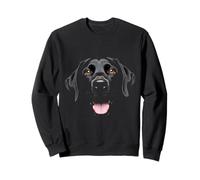 Labrador Retriever Black Lab Face Felpa