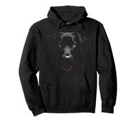 Labrador Retriever Black Lab Face Felpa con Cappuccio