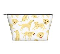 Labrador retriever, Borsa da toilette Borsa per trucco Borsa per cosmetici Borsa da toilette da viaggio portatile