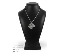 Labrador Retriever - Collana Con Uno Cane An Una Collana D'Argento Art Dog