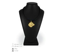 Labrador Retriever - collana rivestita d’oro, alta qualità Art Dog IT