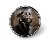 Labrador Retriever Distintivo Rotondo Carino Spilla Cappelli Giacche Decorazione Personalizzata Spilla Abbigliamento Gioielli Accessori per Festa di Nozze Regalo