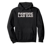 Labrador Retriever Dog Dad Apparel Felpa con Cappuccio