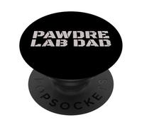 Labrador Retriever Dog Dad Apparel PopSockets PopGrip Adesivo