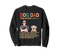 Labrador Retriever Dog Dad Definition for Daddy Fathers Day Felpa