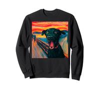 Labrador Retriever Dog Parody Pop Art Divertente Espressionista Felpa