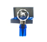 Labrador Retriever I tappo di cristallo per vino con cane Art-Dog