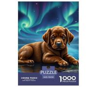 Labrador Retriever Jigsaw Puzzle Impossible 1000 Pezzi Dog Decorazione Per La Casa. Rilassamento E Intelligence Per Adulti E Bambini Da 12 Anni 70x50cm/1000pcs