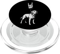 Labrador Retriever Lab Dog Cool Retro Vintage anni '90 Alt Metal PopSockets PopGrip per MagSafe
