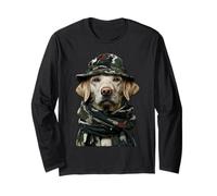 Labrador Retriever Mimetico Cane da Caccia Maglia a Manica