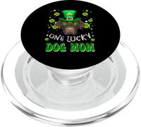 Labrador Retriever One Lucky Dog Mom Dogs St Patricks Day PopSockets PopGrip per MagSafe