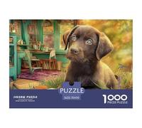 Labrador Retriever Puzzle Collezione D'Autore - 1000 Pezzi Ricercati Con Eccellenti Rappresentazioni Di Opere D'Arte - Il Regalo Di Festa Per Eccellenza, 14+ 70x50cm/1000pcs