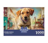 Labrador Retriever Puzzle Della Collezione Museo - Edizione Da 1000 Pezzi Con Fedeli Riproduzioni Di Opere D'Arte - Regalo Educativo E Di Qualità (12+) 38x26cm/1000pcs