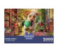 Labrador Retriever Puzzle Della Collezione Museo - Edizione Da 1000 Pezzi Con Fedeli Riproduzioni Di Opere D'Arte - Regalo Educativo E Di Qualità (12+) 38x26cm/1000pcs