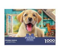 Labrador Retriever Puzzle Della Galleria D'Arte - 1000 Pezzi Con Immagini Che Ispirano E Meravigliano - Il Regalo Di Festa Che Piace A Tutti 38x26cm/1000pcs