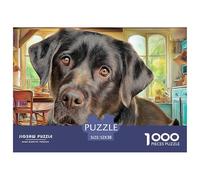 Labrador Retriever Puzzle D'Intrattenimento Per Tutta La Famiglia - Ispirazione Da Museo, 1000 Pezzi Con Illustrazioni Di Eccezionale Qualità Visiva - Per Divertimento E Come Regalo Di Prestigio 14+
