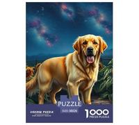 Labrador Retriever Puzzle Impossibili 1000 Pezzi Dog Decorazione Per La Casa. Rilassamento E Intelligence Per Adulti E Ragazzi Da 14 Anni 38x26cm/1000pcs