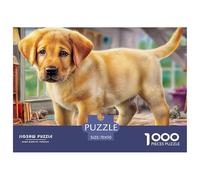 Labrador Retriever Puzzle in Stile Museo - 1000 Pezzi Di Fascino Con Splendide Illustrazioni Artistiche Da Collezione - Il Regalo Perfetto Per Un Pubblico 14+ 70x50cm/1000pcs