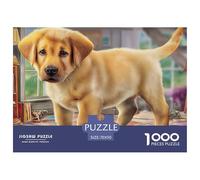 Labrador Retriever Puzzle Ispirato Alle Collezioni Museali - 1000 Pezzi Con Capolavori Artistici in Miniatura - Un Regalo Di Classe Per Grandi E Piccoli 70x50cm/1000pcs