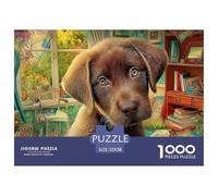 Labrador Retriever Puzzle Per Intrattenimento Condiviso - 1000 Pezzi Di Qualità Con Immagini Coinvolgenti Per Tutti I Gusti - La Scelta Perfetta Per Divertirsi E Regalare 52x38cm/1000pcs