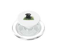 Labrador Retriever Seduto Verde Erba Natura Arte PopSockets PopGrip per MagSafe