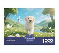 Labrador Retriever Set Puzzle 1000 Pezzi Edizione Speciale|Tessere Durevoli|pet DogScelta Ideale Per Intrattenimento Familiare E Relax Personale70x50cm/1000pcs