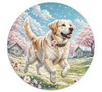 Labrador Retriever1000 Pezzi Puzzle Rotondo Da AnimaliAdulti Bel Regalo Per Amici Di Famiglia Edugattoivi Per Bambini Difficile E Impossibile1000 pezzi (67.5x67.5cm)
