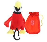 LABRIMP 1 Set Accessori Costumi da Pirata Pappagallo Peluche da Spalla per Feste Tema Pirata Completa Tuo Costume da Halloween e Compleanni