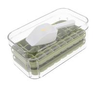 LABRIMP 1 set Vassoi per Ghiaccio Riutilizzabili con e Contenitore Stampini per Ghiaccio per Congelatore Facile da Utilizzare per Bevande e Dessert per e Feste