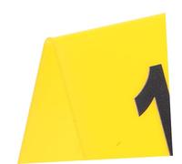 LABRIMP 10 pezzi Acrilico Faccia Segnaposto Numerici Intercambiabili per Ristorante Matrimonio e Feste Resistente e Visibile da Entrambi Lati