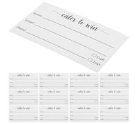 LABRIMP 100 Biglietti per Lotteria in Carta Multiuso Moduli per Iscrizione e Raccolta Dati per Eventi e Feste