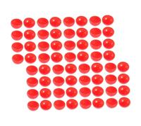 LABRIMP 100 Pezzi Pallina Della Lotteria Palla Numero Colore Palline Per L'estrazione Della Lotteria Colorato Palline Da Gioco Interessanti Includere Il Pvc Rosso