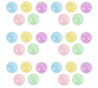 LABRIMP 100pezzi Capsule Giocattolo di Plastica Vuote Piccoli Contenitori per Distributori Automatici di Caramelle Ricariche per Distributori di Gomme da Masticare Capsule Premio