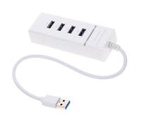 LABRIMP 1pezzi Hub Usb Alimentato Porte Funzione Di Rilevamento e Protezione Da Sovraccarico Di Supporta Plug-and-play e Hot-plug Per Hub e Periferiche Compatibile Sistemi Operativi