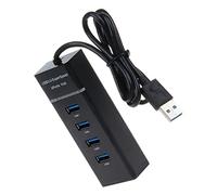 LABRIMP 1pezzi Hub Usb Portatile Porte Adattatore Usb Splitter Trasporto Facile Interfaccia Super Velocità Protezione Da Sovracorrente Compatibile Sistemi Operativi Multipli