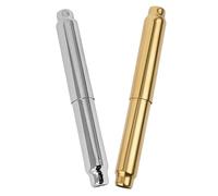 LABRIMP 2 Pezzi Asta Ricambio Porta Carta Igienica in Acciaio Inossidabile Rullo Estensibile con Molla Compatibile per Supporti Standard Rotazione Regolare e Installazione Facile per Bagno