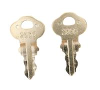 LABRIMP 2 Pezzi Chiavi Ricambio per Dispenser Igienica e Asciugamani Leggere e Compatte Compatibili con Distributori Gettoni e Separatore Accesso Facile per Manutenzione e Ricarica