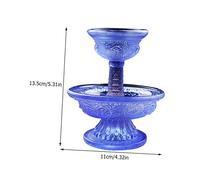 LABRIMP 2 Pezzi Ciotola Per Preghiera Smaltata Ciotola Rituale In Tazza Per Tazze Decorative Tazza Per Offerte Ciotola Per Offerte Prima Delle Forniture Per