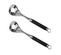 LABRIMP 2 Pezzi Cucchiaio per Polpette in Acciaio Inossidabile Strumento Robusto per Formare Polpette Utensile Gamberetti e Verdure per Appenderlo e