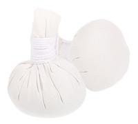 LABRIMP 2 Pezzi Palline Cinesi di Massaggio Erbe per Moxibustione e Impacchi Caldi, Sacchetti in Cotone Naturale per Relax e Benessere in Varie Occasioni