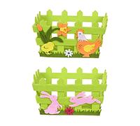 LABRIMP 2 Pezzi Pasquali Non Decorativi per Uova Creativa per Conservare Dolci e Decorazioni Pasquali